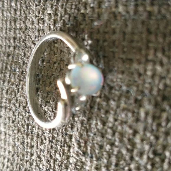 Colorful opal ring - Picture 4 of 6